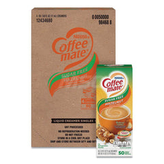 Coffee, Tea & Accessories; Creamer Type: Liquid; Container Size: 0.38 oz; Container Type: Mini Cups; Flavor: Hazelnut; Breakroom Accessory Type: Liquid; Breakroom Accessory Description: Mini Cups; Hazelnut