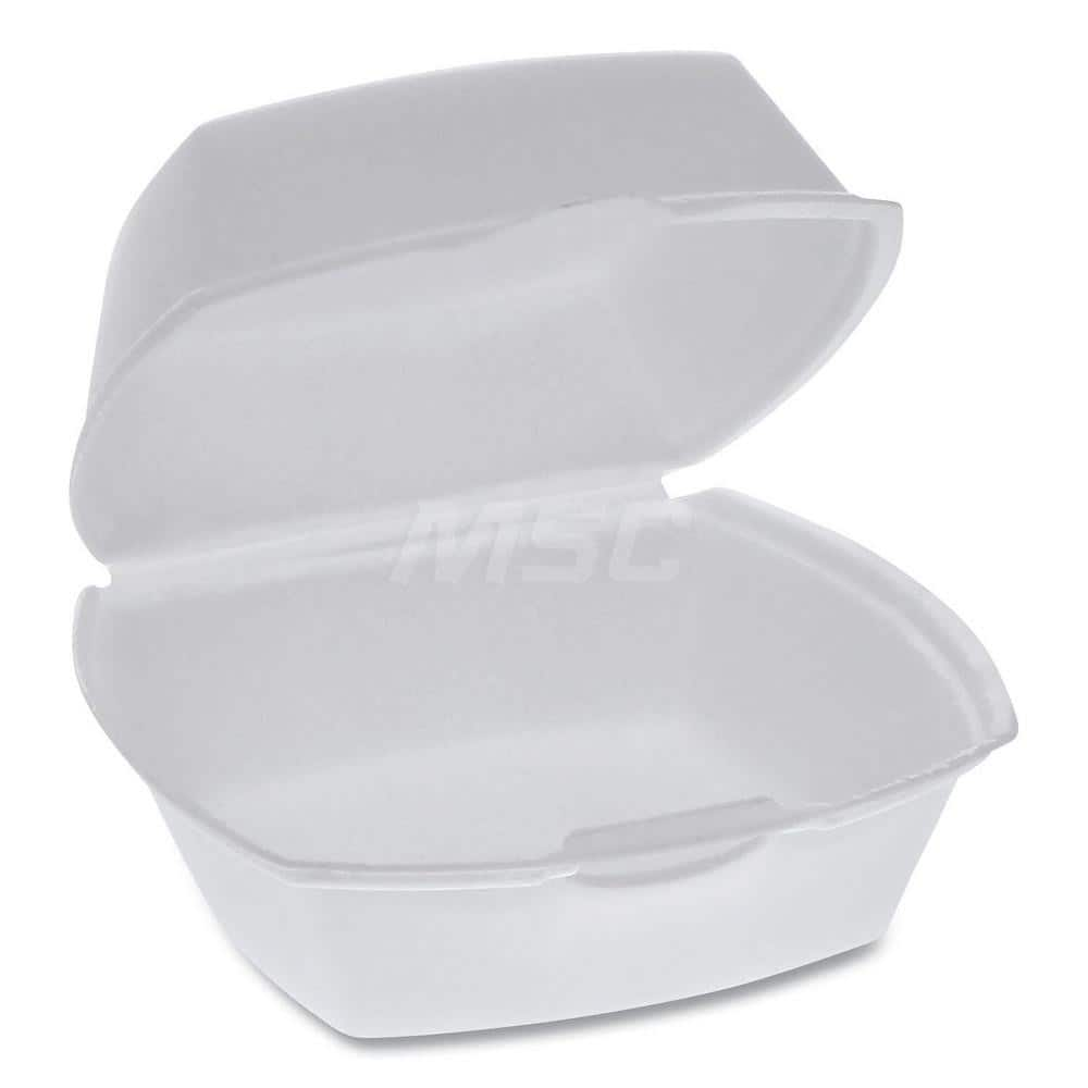 Food Containers; Container Type: Food Storage Container; Shape: Square; Overall Height: 2.5 in; Lid Type: Hinged Lid; Height (Decimal Inch): 2.5 in; Type: Food Storage Container