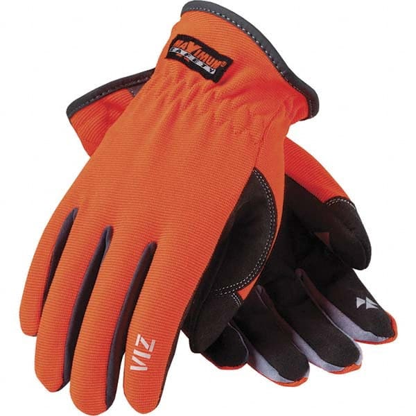 PIP - Size S Nylon High Visibility Work Gloves - Caliber Tooling