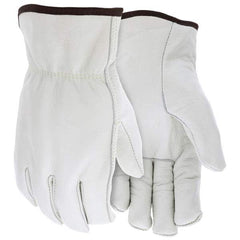 MCR Safety - Work & General Purpose Gloves Material Type: Leather Application: Cold - Caliber Tooling