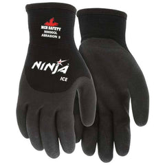 MCR Safety - Work & General Purpose Gloves Application: Cold Coated Area: Palm, Fingers & Knuckles - Caliber Tooling