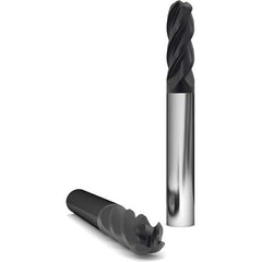 GWS - Ball End Mills Mill Diameter (Inch): 1/2 Mill Diameter (Decimal Inch): 0.5000 - Caliber Tooling