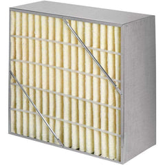 PRO-SOURCE - Pleated & Panel Air Filters; Filter Type: Rigid Cell ; Nominal Height (Inch): 24 ; Nominal Width (Inch): 12 ; Nominal Depth (Inch): 12 ; MERV Rating: 11 ; Media Material: Fiberglass - Exact Industrial Supply