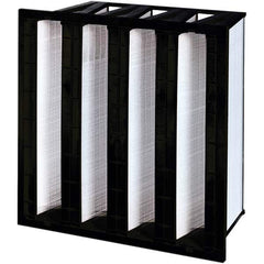 PRO-SOURCE - Pleated & Panel Air Filters Filter Type: V-Bank Mini-Pleat Nominal Height (Inch): 24 - Caliber Tooling