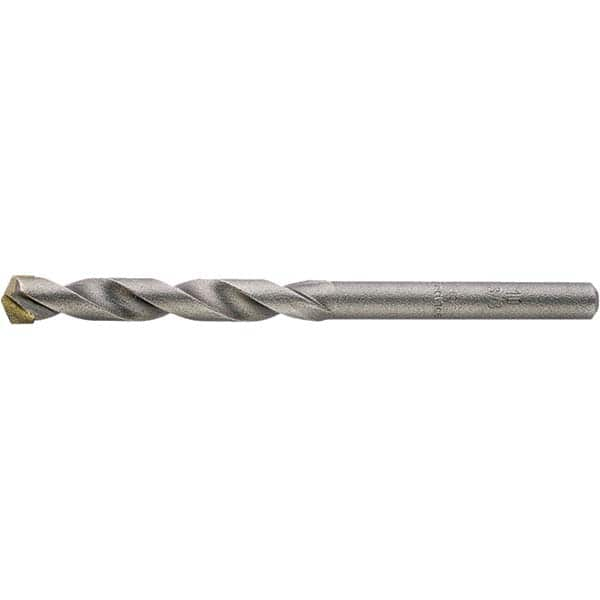 Hammer Drill Bits; Drill Bit Size (Decimal Inch): 0.8800; Usable Length (Inch): 10.44; 10.44 in; Overall Length (Inch): 12; 12 in; Shank Type: Straight; Number of Flutes: 2; Drill Bit Material: Carbide; High Speed Steel; Carbide Tipped; Number of Pieces: