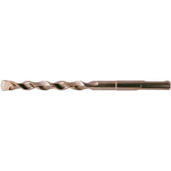 Hammer Drill Bits; Drill Bit Size (Decimal Inch): 0.6300; Usable Length (Inch): 16; 16.0 in; Overall Length (Inch): 18 in; 18; Shank Type: SDS-Plus; Number of Flutes: 2; Drill Bit Material: Carbide; High Speed Steel; Carbide Tipped; Number of Pieces: 1.00