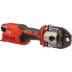 Ridgid - Benders, Crimpers & Pressers Type: Pressing Tool Kit Maximum Pipe Capacity (Inch): 1-1/4 - Caliber Tooling