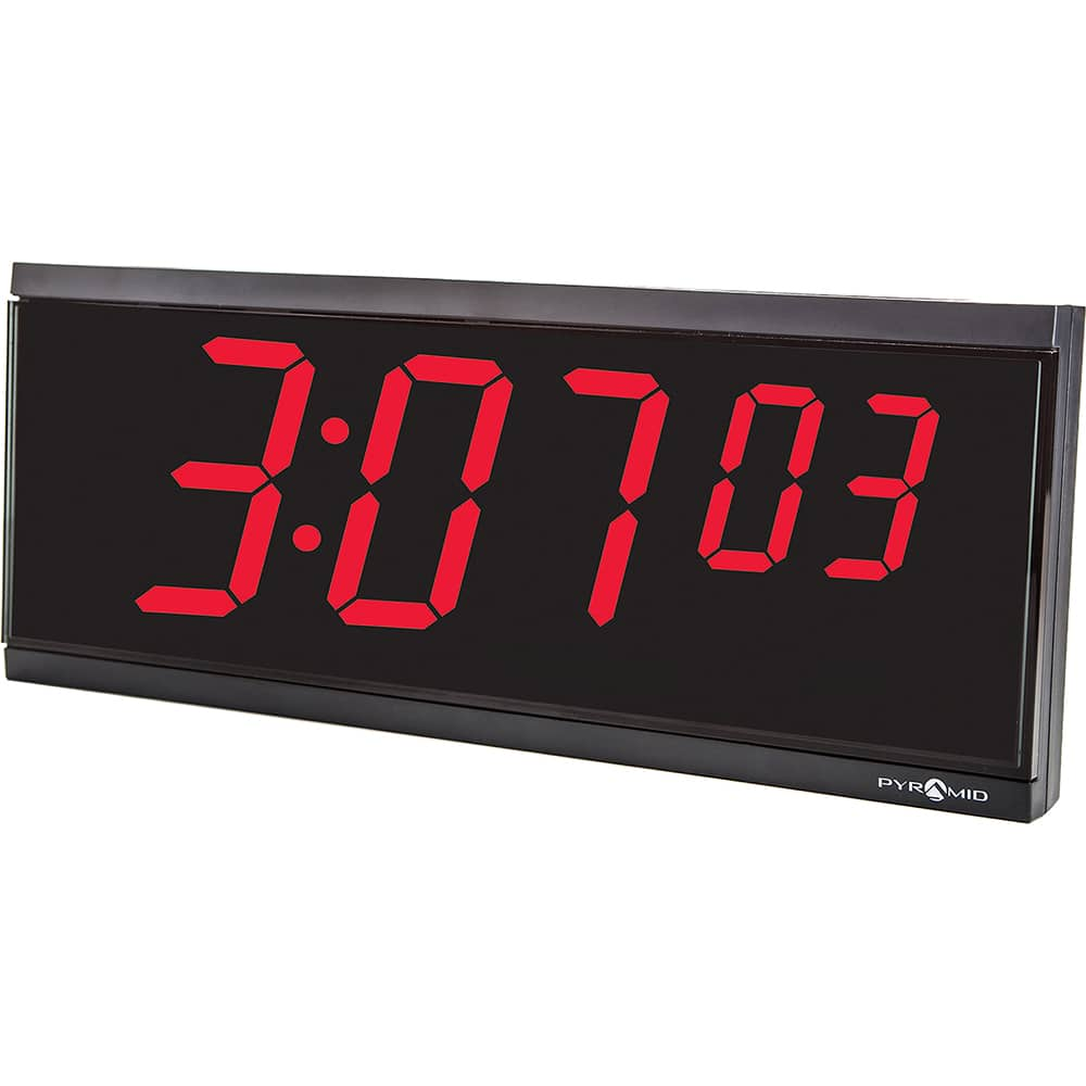 Pyramid - Wall Clocks Type: Digital Display Type: Digital - Caliber Tooling