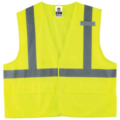 8225HL S/M Lime Standard Solid Vest Type R Class 2 - Caliber Tooling