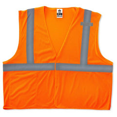 8210HL S/M Orange Econ Mesh Vest Type R Class 2 - Caliber Tooling