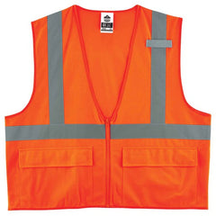 8225Z L/ XL Orange Standard Solid Vest Type R Class 2 - Caliber Tooling