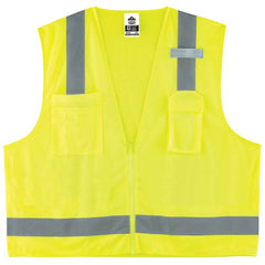 8249Z XS Lime Econ Surveyors Vest Type R Class 2 - Caliber Tooling