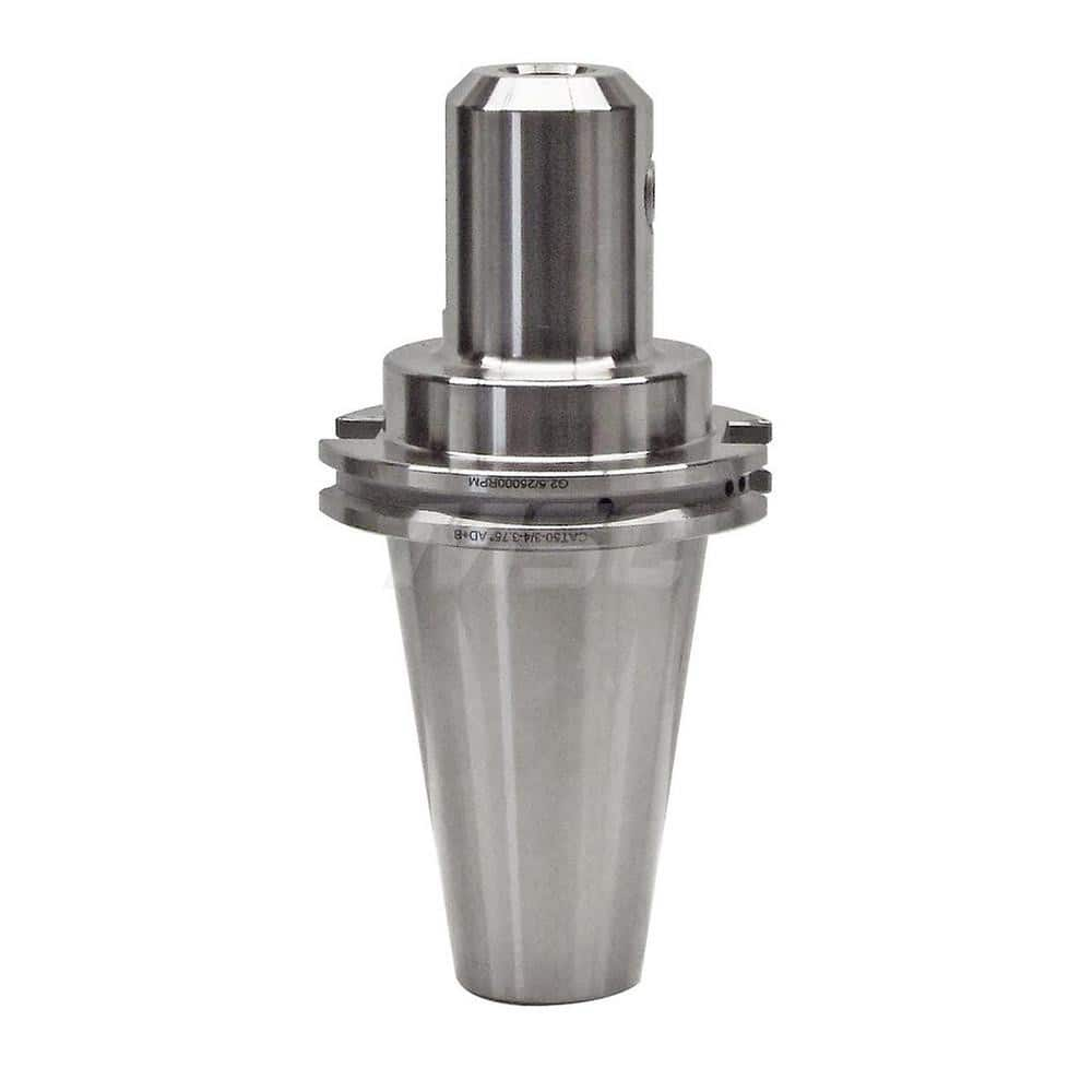 End Mill Holder: CAT50, 3/4″ Hole 3-3/4″ Projection, 1-3/4″ Nose Dia, Through Coolant