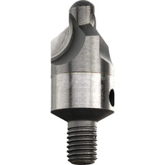 Adjustable-Stop Countersinks; Head Diameter (Inch): 0.2500; Included Angle: 90.00; Included Angle: 90.00; Countersink Material: Solid Carbide; Coated: Uncoated; Coating: Bright (Polished); Number of Flutes: 3; Countersink Finish/Coating: Bright (Polished)