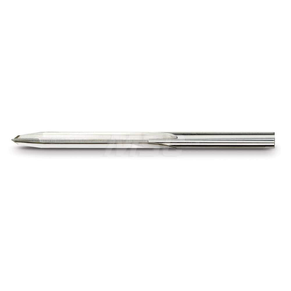 Combination Drill & Reamers; Reamer Size (mm): 0.0980; #40; Reamer Size (Decimal Inch): 0.0980; Reamer Material: Solid Carbide; Reamer Finish/Coating: Uncoated; Flute Length (Inch): 1; Shank Type: Straight; Overall Length (Inch): 4; Spiral Direction: Righ