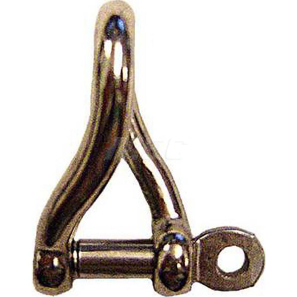 Shackle: Screw Pin Stainless Steel, 1/2″ Pin Dia