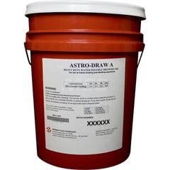 Drawing & Blanking Fluid: 5 gal Bucket Use on Ferrous Metal & Non-Ferrous Metal, Hazy Dark Brown