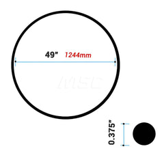 Tire Accessories; Type: O-Ring; For Use With: 49″ Earthmover Wheel; Warranty: Mfr's Limited Warranty; Number of Piece: 24; For Use With: 49″ Earthmover Wheel