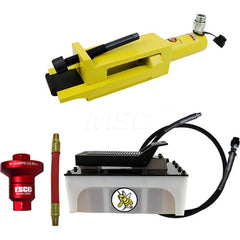 Tire Changers & Balancers; Type: Tire Bead Breaker; Rim Size: 25 - 51; Includes: Coupler; 5 qt Hydraulic Pump; Hose; Air Reducer w/6″ Whip Hose; Bead Breaker; Cylinder Stroke Length (Inch): 4