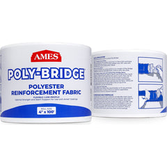 Ames - Poly-Bridge 1 Count White Contouring Polyester Roof Fabric - Exact Industrial Supply