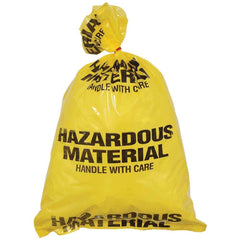 Sellstrom - Trash Bags & Liners; Type: Heavy Duty ; Capacity (Gal.): 10.0 ; Thickness (mil): 4.0000 ; Material: Polyethylene ; Drawstring: No ; Recycled Content: No - Exact Industrial Supply