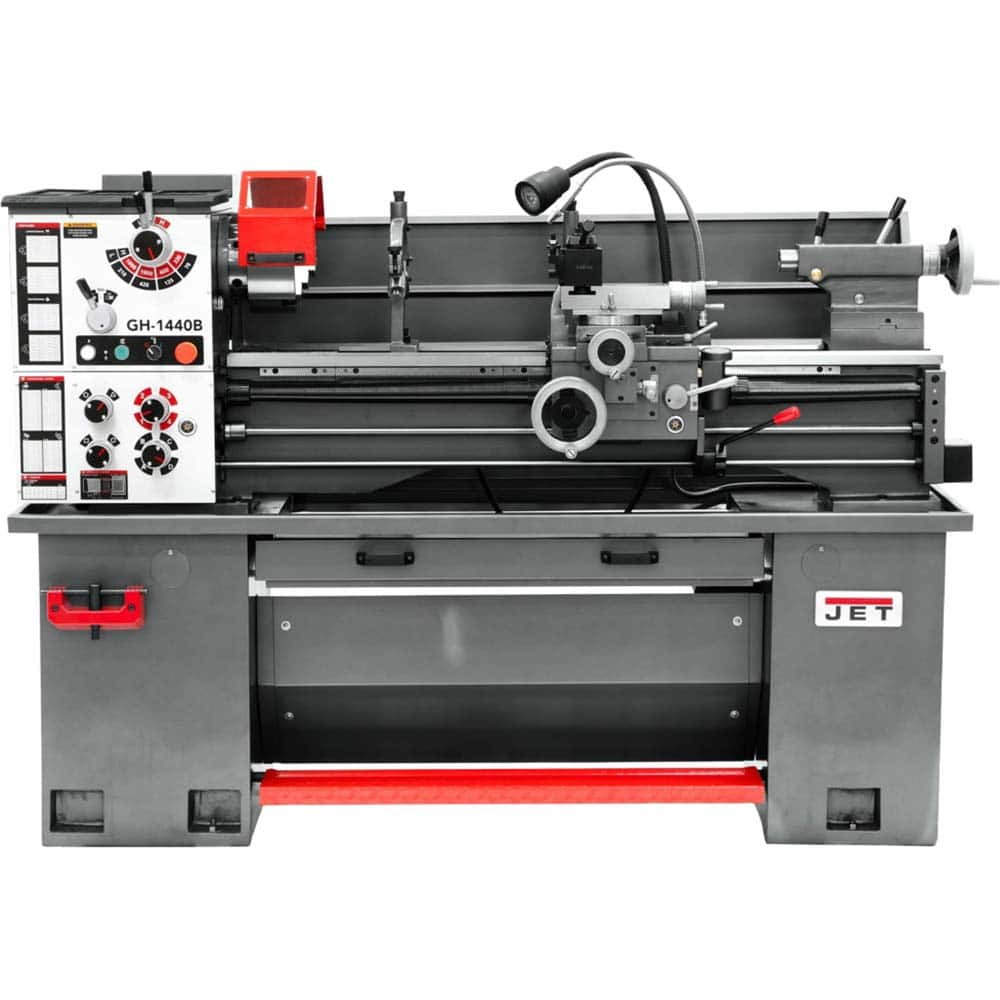 Jet - Bench, Engine & Toolroom Lathes Machine Type: Bench Lathe Spindle Speed Control: Geared Head - Caliber Tooling