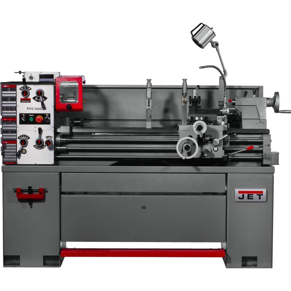 Jet - Bench, Engine & Toolroom Lathes Machine Type: Bench Lathe Spindle Speed Control: Electronic Variable Speed - Caliber Tooling