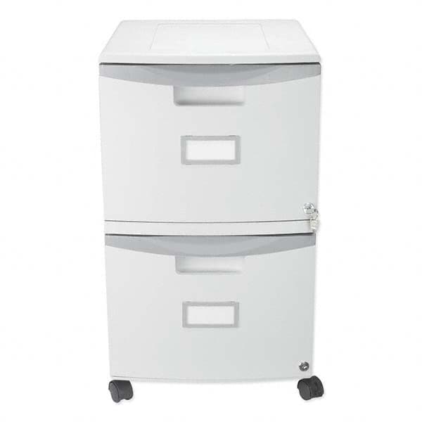 Storex - File Cabinets & Accessories Type: Mobile File Number of Drawers: 2 - Caliber Tooling