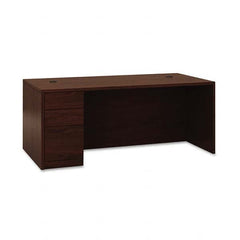 Hon - Office Desks Type: Single Pedestal w/Left Hand Return Center Draw: No - Caliber Tooling