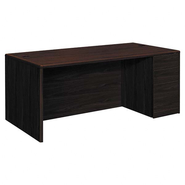 Hon - Office Desks Type: Single Pedestal w/Right Hand Return Center Draw: No - Caliber Tooling