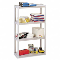 ICEBERG - Plastic Shelving Type: Open Shelving Shelf Capacity (Lb.): 75 - Caliber Tooling