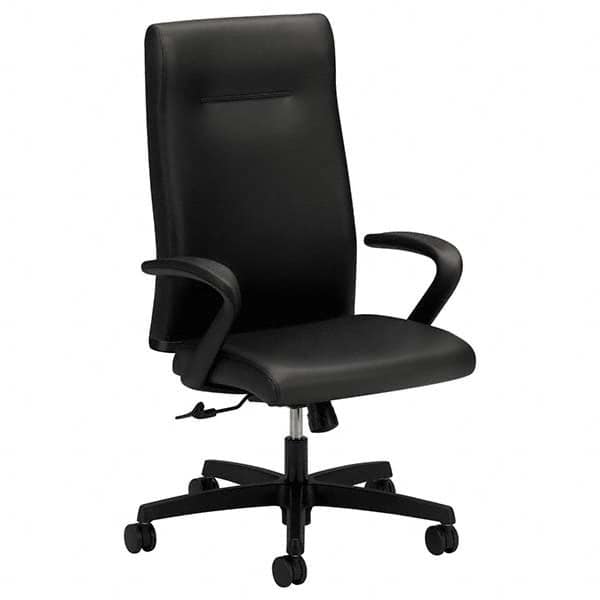 Hon - 47-1/2" High Executive High Back Leather Chair - Caliber Tooling