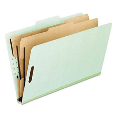 Pendaflex - File Folders, Expansion Folders & Hanging Files Folder/File Type: Classification Folders with Tob Tab Fastener Color: Green - Caliber Tooling