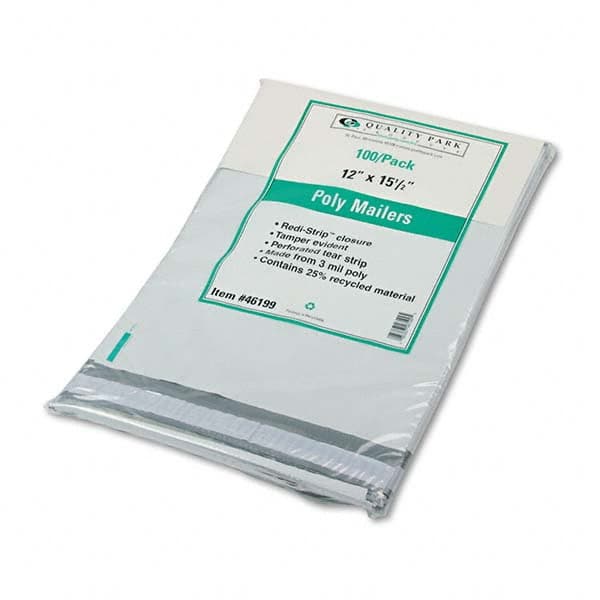 Quality Park - Mailers, Sheets & Envelopes Type: Poly Mailer Style: Peel-Off Self-Seal - Caliber Tooling