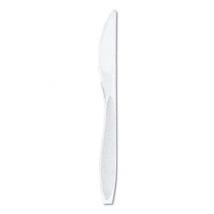 DART - Impress Heavyweight Full-Length Polystyrene Cutlery, Knife, White, 1000/Carton - Caliber Tooling