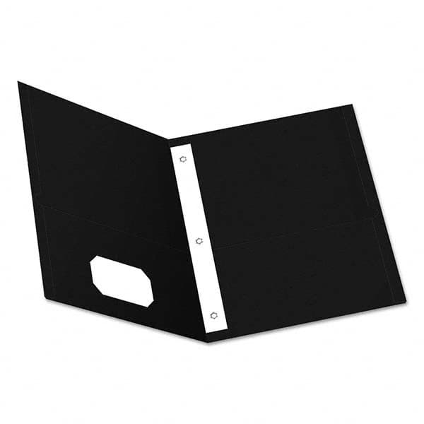 OXFORD - File Folders, Expansion Folders & Hanging Files Folder/File Type: Pocket Folders Color: Black - Caliber Tooling