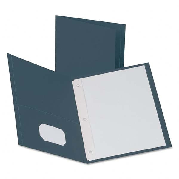 OXFORD - File Folders, Expansion Folders & Hanging Files Folder/File Type: Pocket Folders Color: Blue - Caliber Tooling