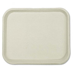 Chinet - Savaday Molded Fiber Food Trays, 9 x 12 x 1, White, Rectangular - Caliber Tooling