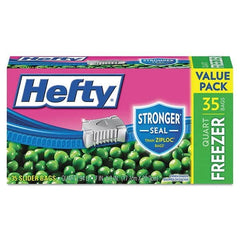 Hefty - Reclosable Food & Sandwich Bags Volume Capacity: 1 Qt. Width (Inch): 7 - Caliber Tooling