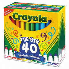 Crayola - Markers & Paintsticks Type: Washable Marker Color: Assorted - Caliber Tooling