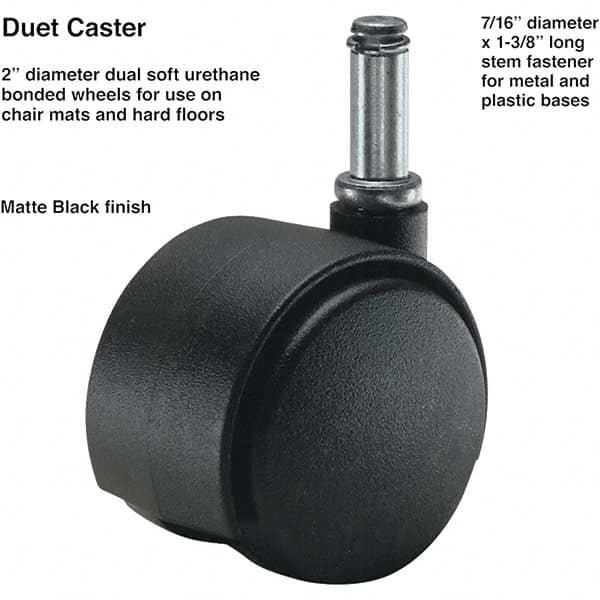 Master Caster - Cushions, Casters & Chair Accessories Type: Caster Set For Use With: Office and Home Furniture - Caliber Tooling