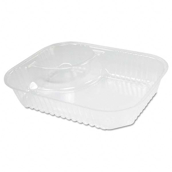 DART - ClearPac Large Nacho Tray, 2-Compartments, Clear, 500/Ctn - Caliber Tooling