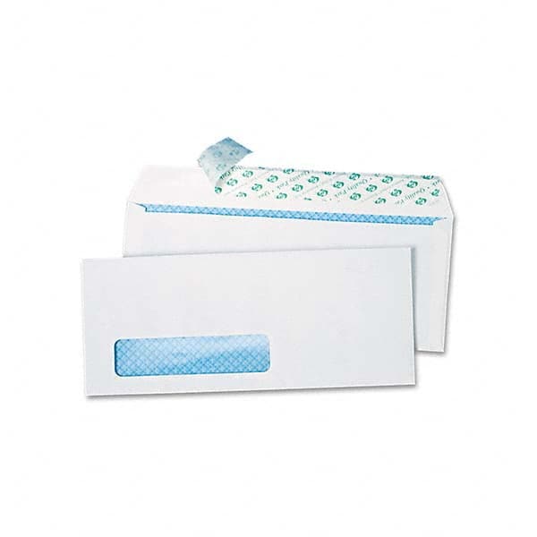 Business Mailing Envelope: 4-1/8″ Wide, 9-1/2″ Long, 24 lb White