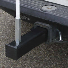 Checkers - Flag Pole Accessories Type: Hitch Mount Assembly Material: Steel; Plastic - Caliber Tooling