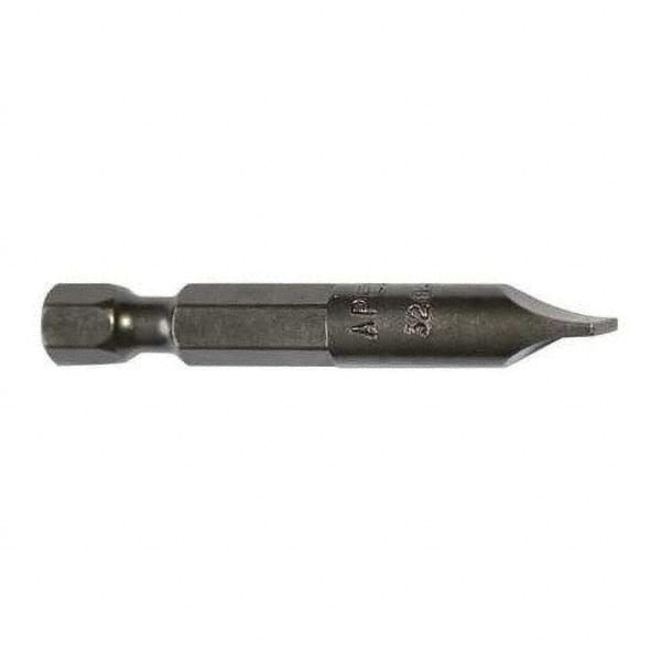 Apex - Power & Impact Screwdriver Bits & Holders Bit Type: Slotted Blade Width (Decimal Inch): 0.5450 - Caliber Tooling