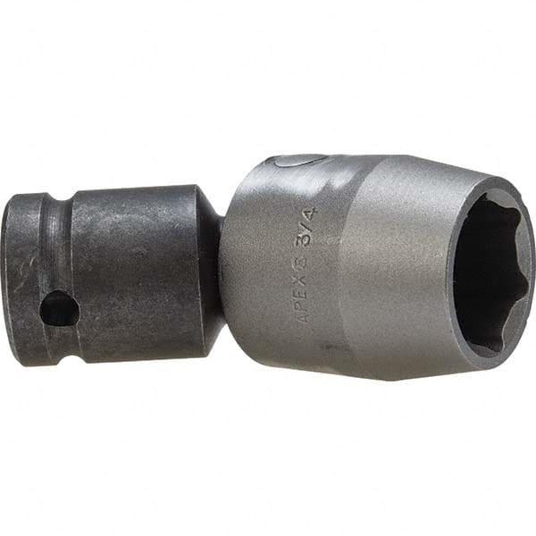 Apex - Socket Adapters & Universal Joints Type: Universal Joint Male Size: 3/4 - Caliber Tooling