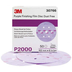 3M - Hook & Loop Discs Abrasive Type: Film Disc Disc Diameter (Inch): 6 - Caliber Tooling