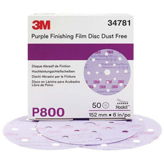 3M - Hook & Loop Discs Abrasive Type: Film Disc Disc Diameter (Inch): 6 - Caliber Tooling