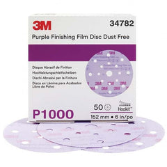 3M - Hook & Loop Discs Abrasive Type: Film Disc Disc Diameter (Inch): 6 - Caliber Tooling