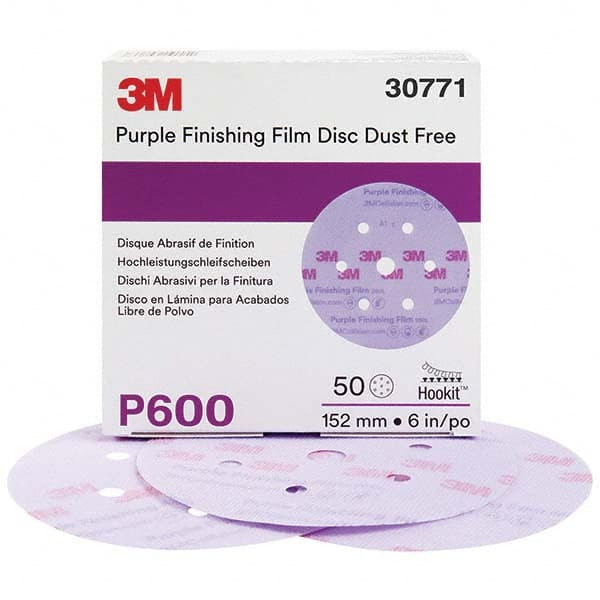 3M - Hook & Loop Discs Abrasive Type: Film Disc Disc Diameter (Inch): 6 - Caliber Tooling